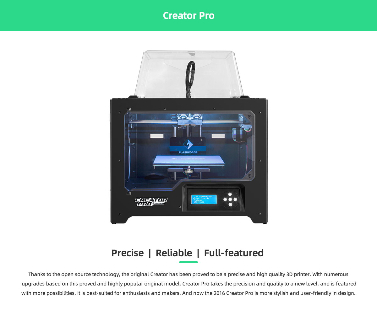 Flashforge  Simplify3D Software