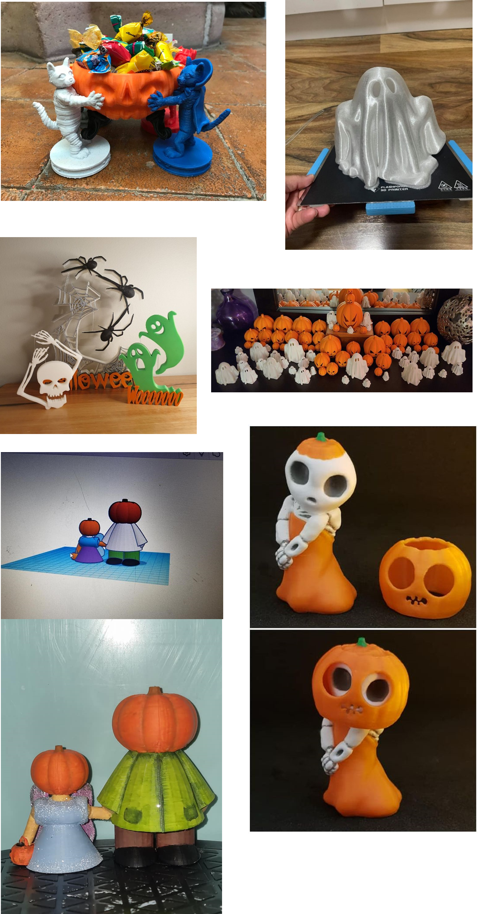 flashforge, 3D printer, Halloween