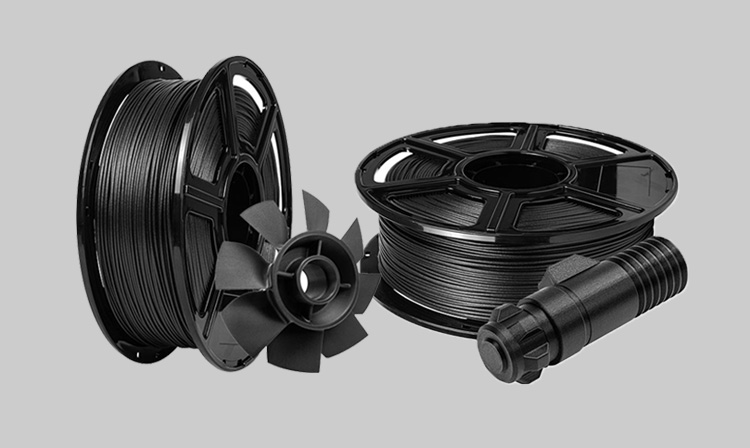 Carbon fiber composites for 3D printing