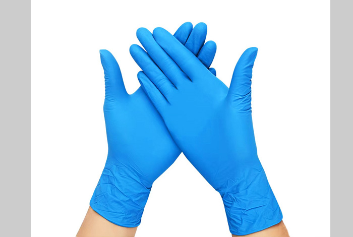 Gloves with UV resin 3D printer
