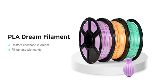 3d printer filament, flashforge, colorful 