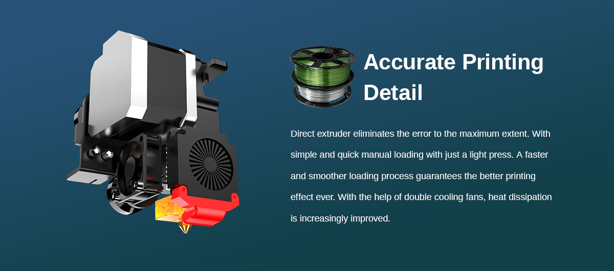 3d printer direct extruder 