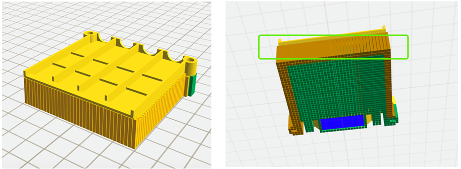 build support in 3d printing slicing software 