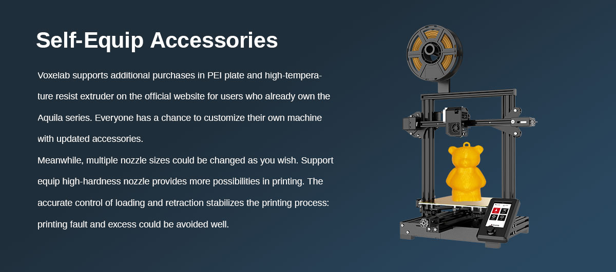 3d printer,fdm,voxelab,aquila