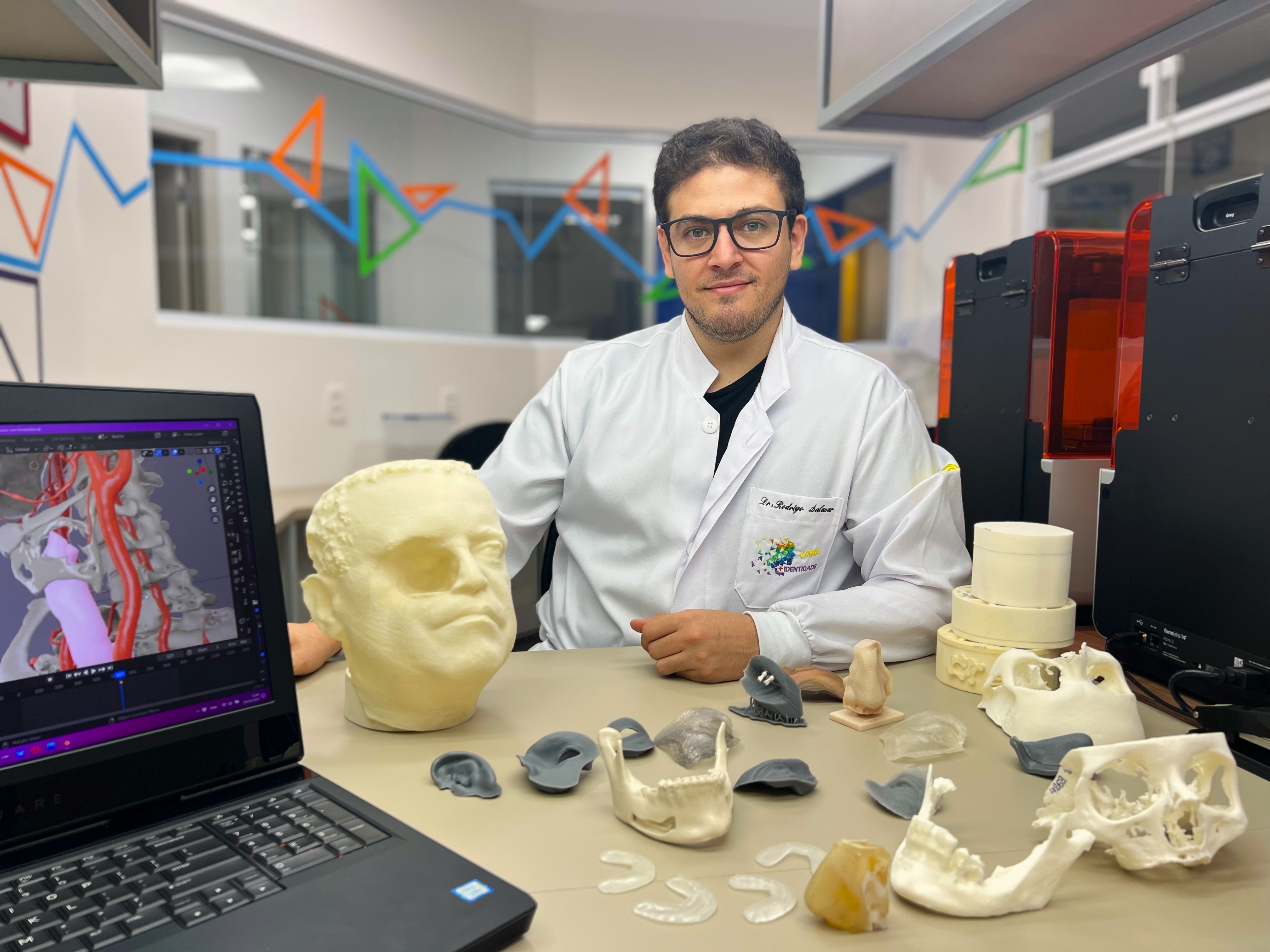 Impresión 3D, impresora 3D profesional, Flashforge, uso médico, personalización 