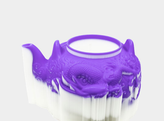 printed teapot